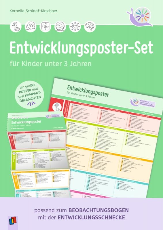 Das große Entwicklungsposter - Kinder von 3-6